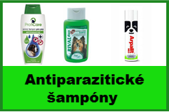 Antiparazitické šampóny